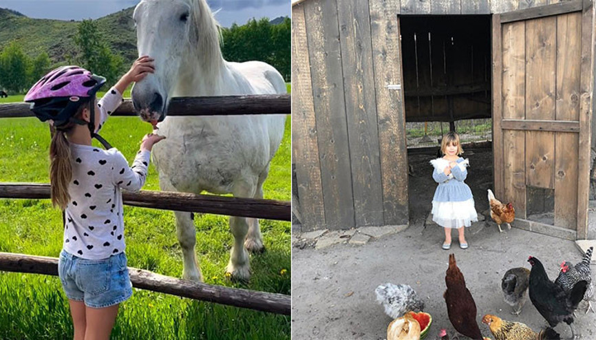 Büyük şehirden kaçıp dağ kasabasına taşındılar… Gerçek mutluluk buymuş ‘Çocuklarımız için yaptık’