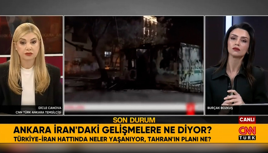 Ankara İrandaki gelişmelere ne diyor Dicle Canova, CNN TÜRKte anlattı
