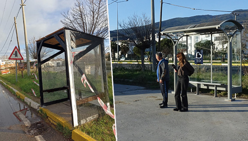 Bir baba kızı için branda ve ahşap kullanarak yaptı: Kara yolu kenarına dikti Kızım haftanın 7 günü yollarda, böyle korunsun istedim