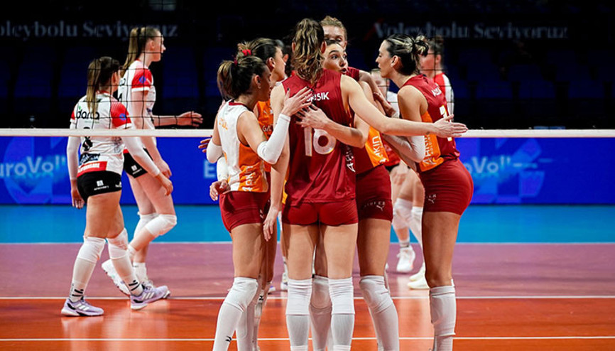 Galatasaray Daikin, CEV Kupasında Play-Offa yükseldi