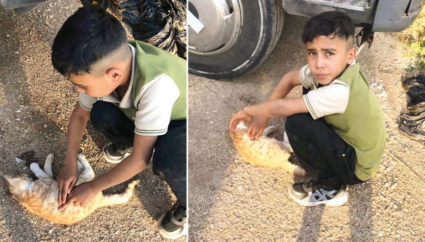 Minik ellerden büyük mucize... Cebrail Portakal’ı kalp masajıyla kurtardı