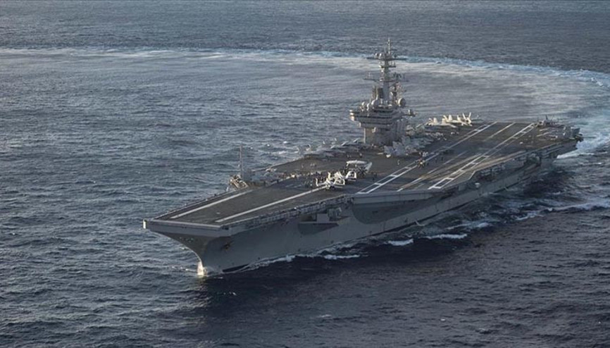 İrana müdahale kapıda mı USS Abraham Lincolne Orta Doğu talimatı