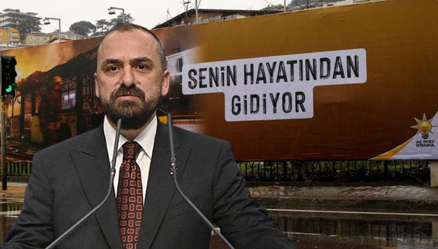 AK Partili Acardan CHPye tabela tepkisi: Beceriksizliğinizi, basiretsizliğinizi bilmek vatandaşın hakkı