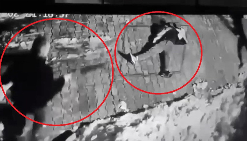 Diyarbakırda site bahçesinde pompalı tüfekle öldürmüştü Dehşet anları kamerada