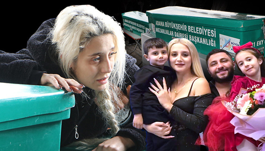 Lüks villadaki aile faciasında ölen kardeşlere acı veda Yan yana toprağa verildiler