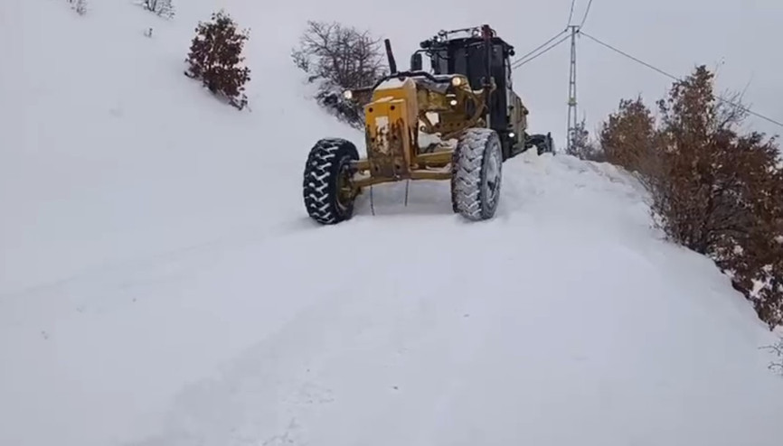 Elazığ’da 482 köy yolu kardan ulaşıma kapandı