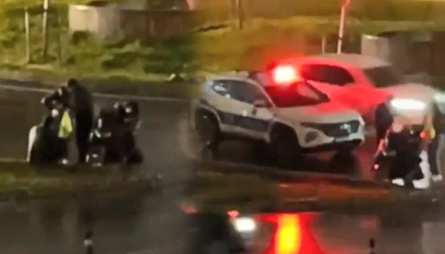 Kıskançlık krizine girip ağladı; polisin silahını almaya çalışınca tutuklandı