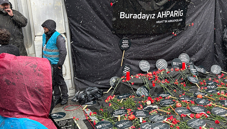 Hrant Dink ölümünün 19uncu yılında anıldı