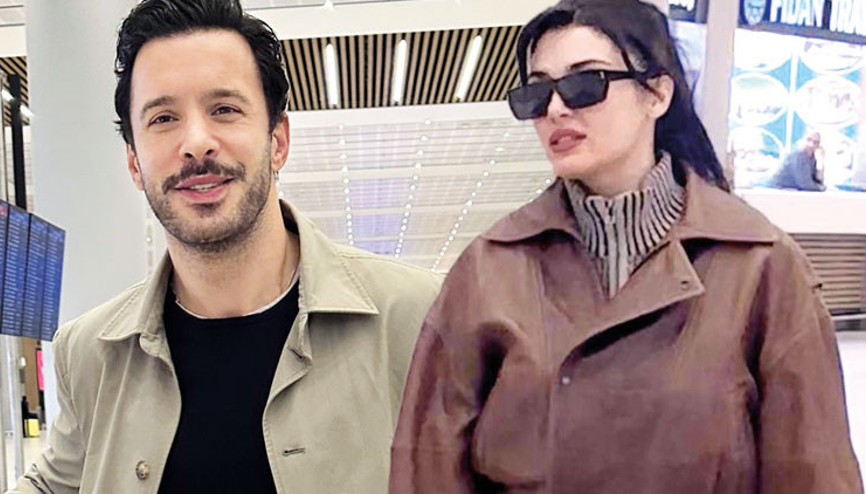 Hande Erçel ile Barış Arduç Riyad’dan döndü