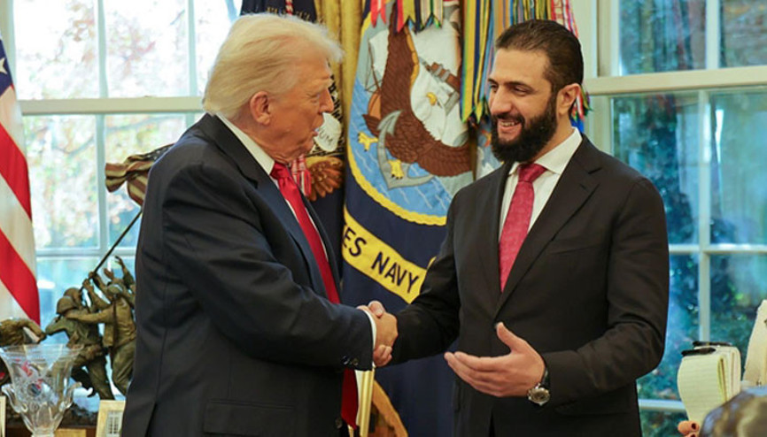 Son dakika... Trump ve Şaradan kritik Suriye görüşmesi