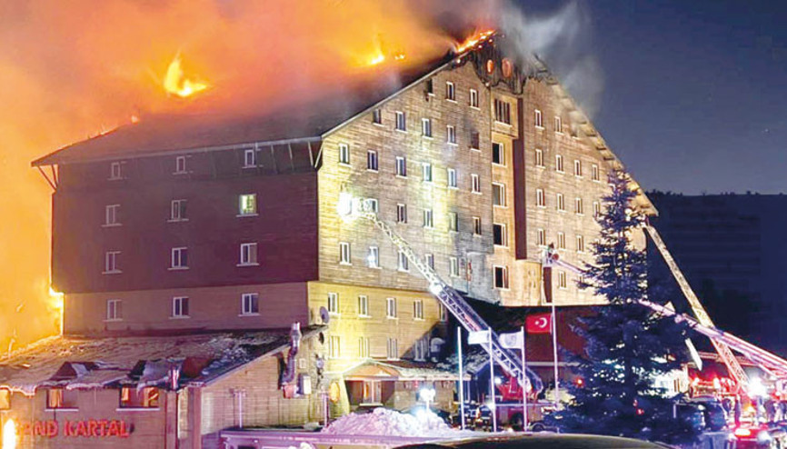 Facianın yıl dönümü Grand Kartal Otel 78 kişiye mezar oldu Facianın yıl dönümü Grand Kartal Otel 78 kişiye mezar oldu