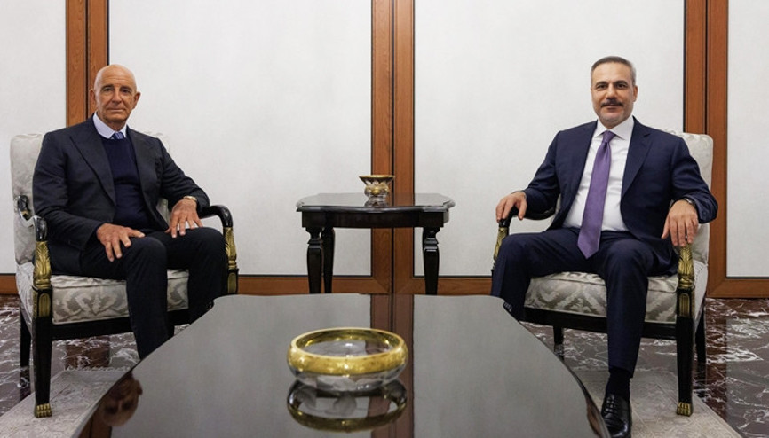 Dışişleri Bakanı Hakan Fidan, ABD temsilcisi Barrack ile görüştü