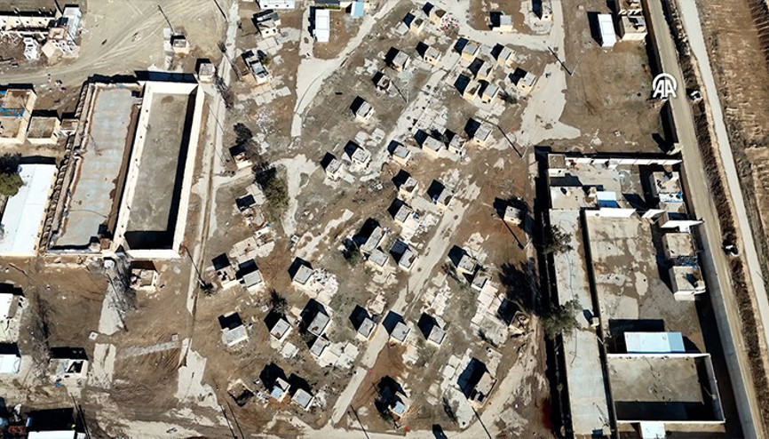 AA, terör örgütünün DEAŞ mensuplarını serbest bıraktığı Şeddadideki hapishaneyi görüntüledi