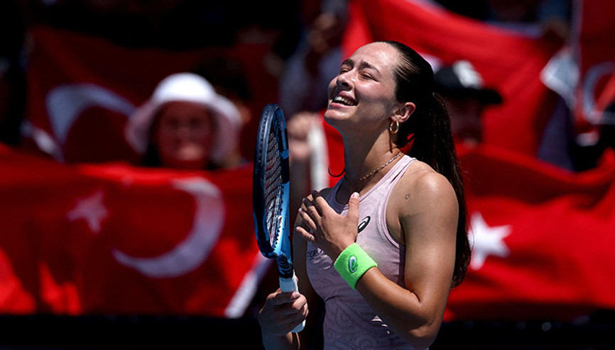 Zeynep Sönmez tarih yazmaya devam ediyor Avustralya Açıkta yeni rekor