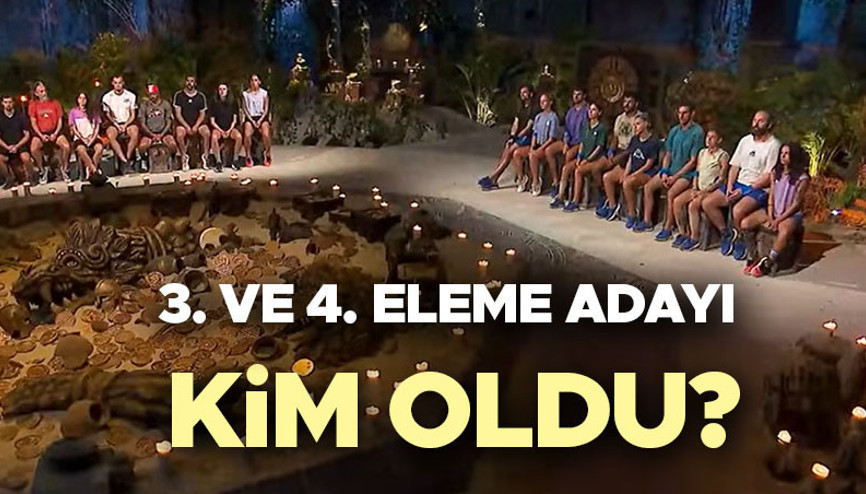 SURVİVOR 3.VE 4. ELEME ADAYI KİM OLDU (21 OCAK 2026 ÇARŞAMBA) | Dün akşam Survivor son bölümde potaya kim gitti, 3. dokunulmazlık oyununu hangi takım kazandı Kıran kırana mücadele İşte Survivor Ünlüler-Gönüllüler 2026da haftanın eleme adayları