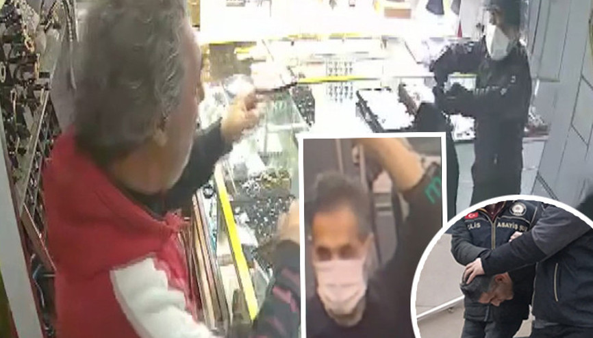Kuyumcuyu soyup metrobüsle kaçan şahıs tutuklandı