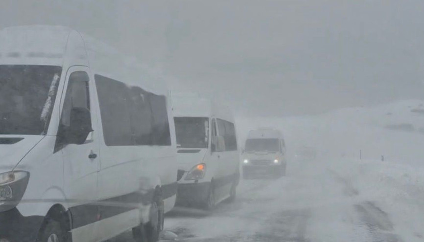 Ordunun yükseklerinde yoğun kar yağışı