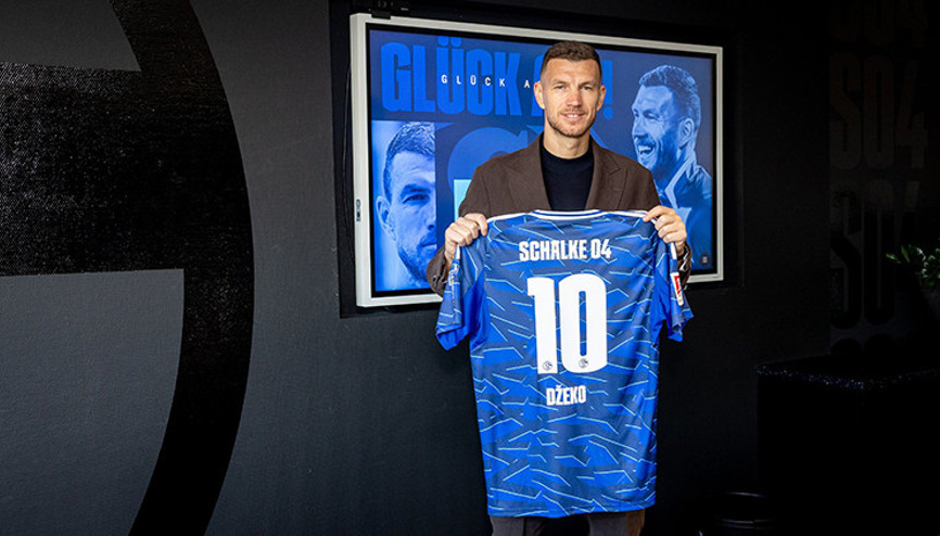 Edin Dzeko Schalkede