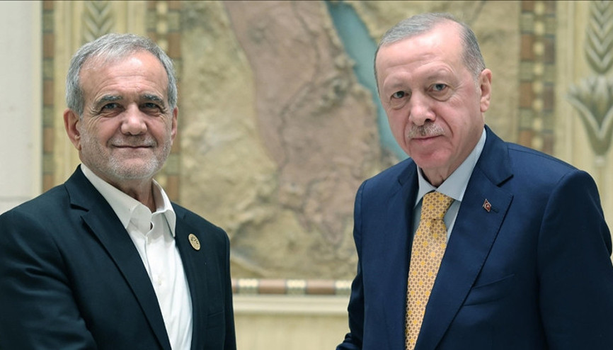 Cumhurbaşkanı Erdoğan, İran Cumhurbaşkanı ile telefonda görüştü