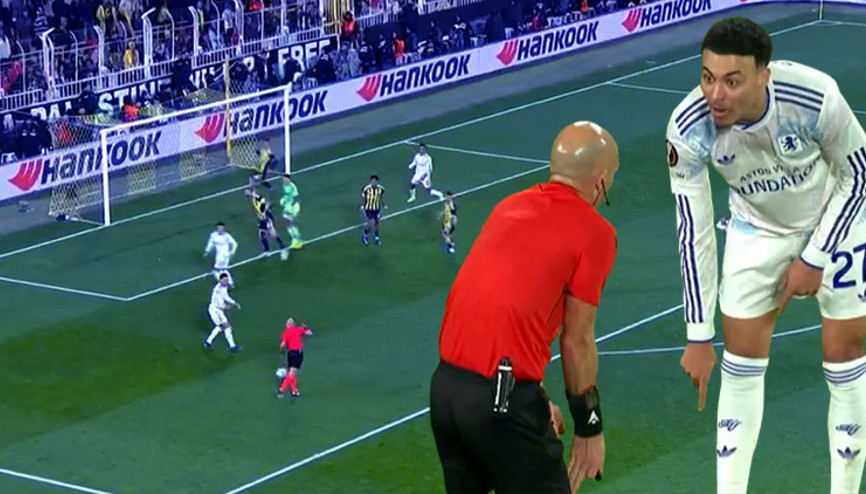 Fenerbahçe - Aston Villa maçına damga vuran an: Gol iptal edildi