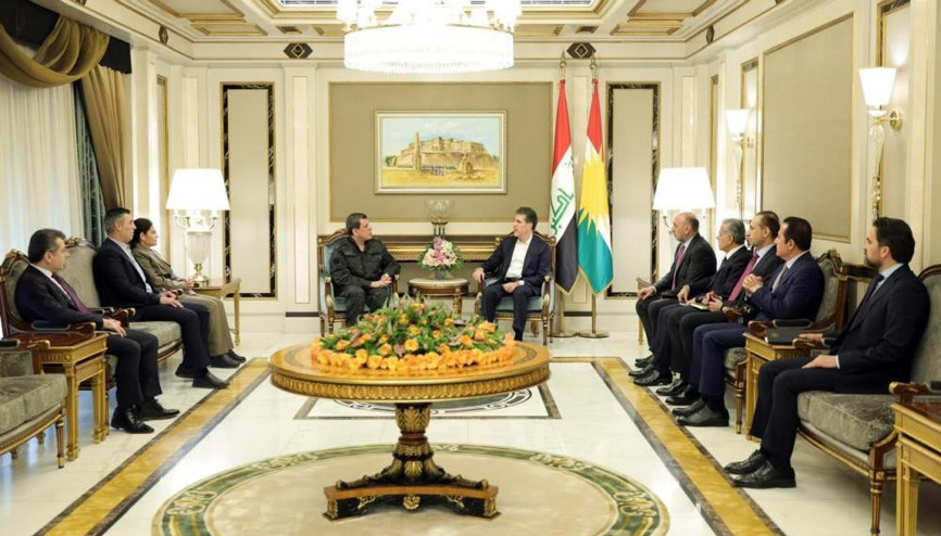 Terör örgütü SDG elebaşı Abdi, ABDli Özel Temsilci Barrack ve IKBY Başkanı Barzani ile görüştü