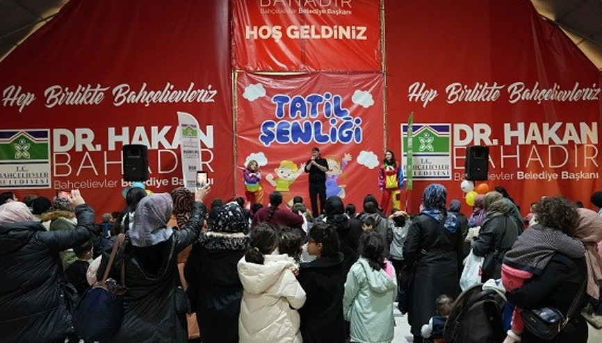 Bahçelievler’de çocuklara ‘Sömestr Tatil Şenliği’