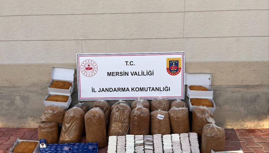Erdemli’de kaçak sigara operasyonu: 1 gözaltı