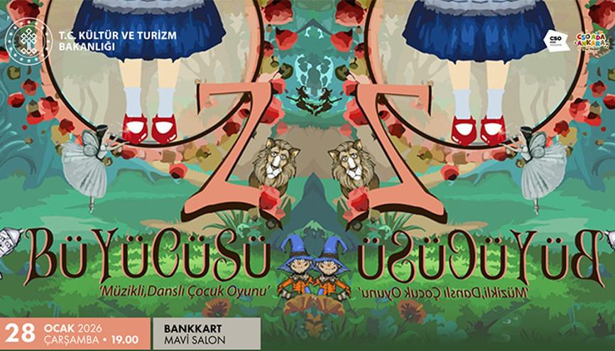 Çocuklar için yarı yıl tatili etkinlikleri AKM ve CSO Ada Ankara’da devam ediyor