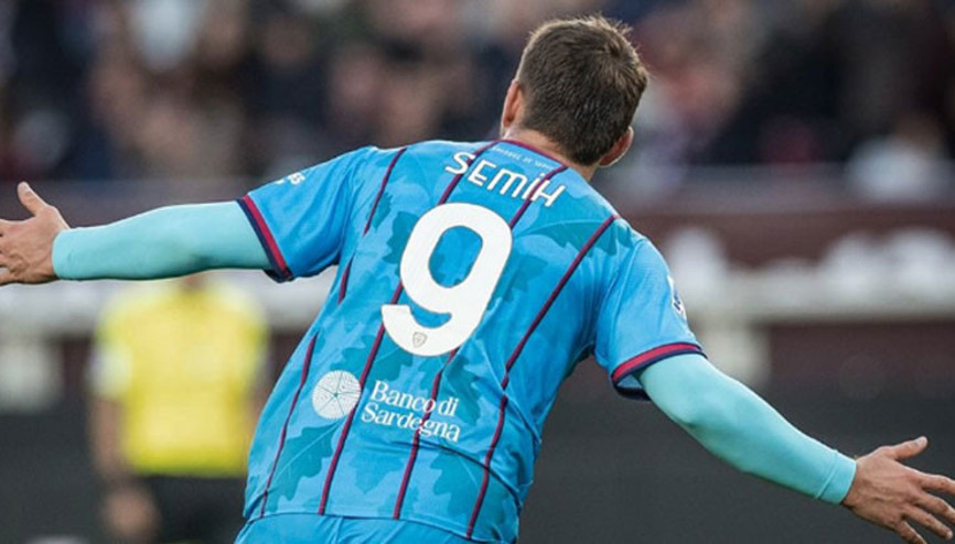 Semih Kılıçsoy attı, Cagliari 3 puanı kaptı