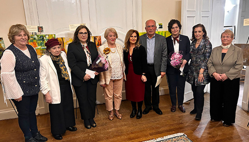Londra’da resim sergisi ve şiir dinletisi