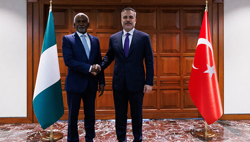 Dışişleri Bakanı Hakan Fidan, Nijeryalı mevkidaşı Tuggar ile görüştü