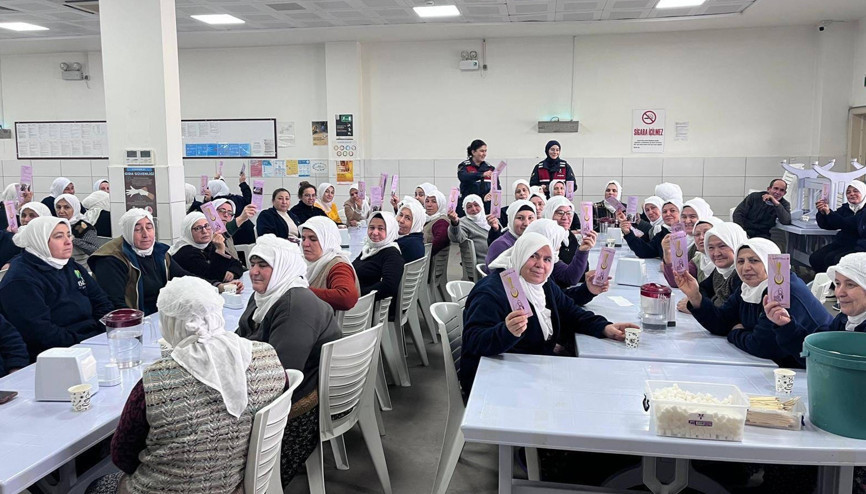 Jandarmadan Kadına El Kalkamaz toplantısı Jandarmadan Kadına El Kalkamaz toplantısı