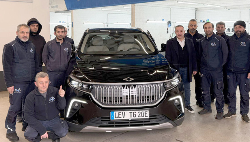 TOGG, Leverkusende göz kamaştırdı