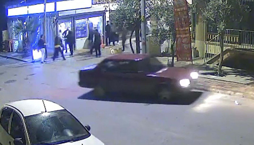 Hesap kavgası kanlı bitti Denizlideki dehşet kamerada