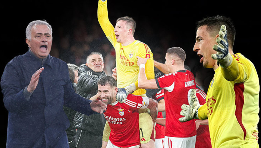 Arda Gülerli Real Madrid karşısında Benficadan tarihi galibiyet: Kaleci Trubin 90+8de attı, Mourinho çıldırdı