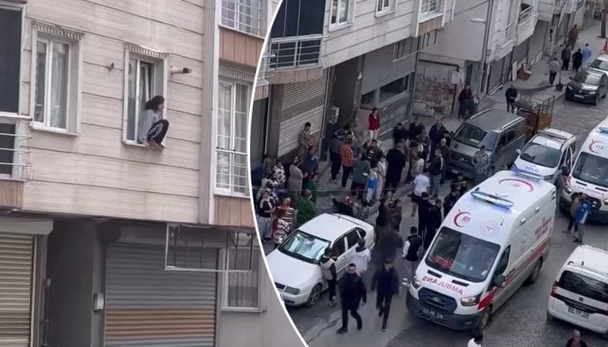 Esenyurtta dehşete düşüren olay: Darbedilip eve kilitlenen kadın kendini camdan attı Yüzünde ve vücudunda darp izleri vardı