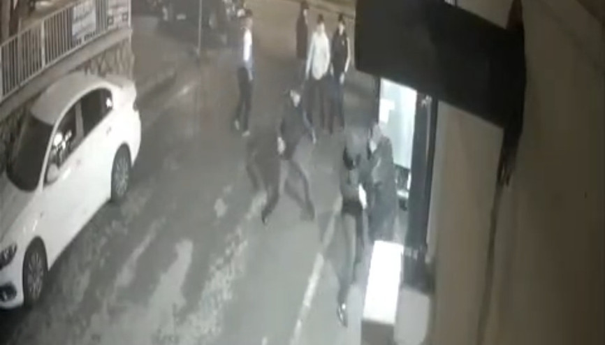 Mardinde silahlı kavga kamerada: 1 yaralı