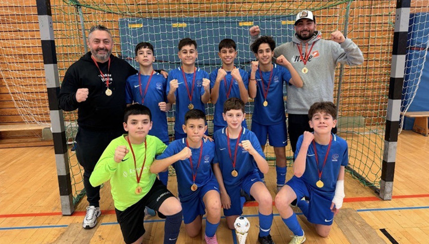 Aziz Nesin Avrupa okulu ilçe şampiyonu oldu