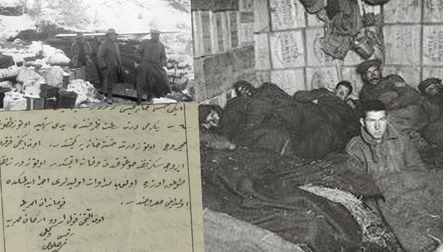 Siperlerde donarak şehit olmuşlar Sarıkamıştaki acının bir benzerinin de Çanakkalede yaşandığı ortaya çıktı