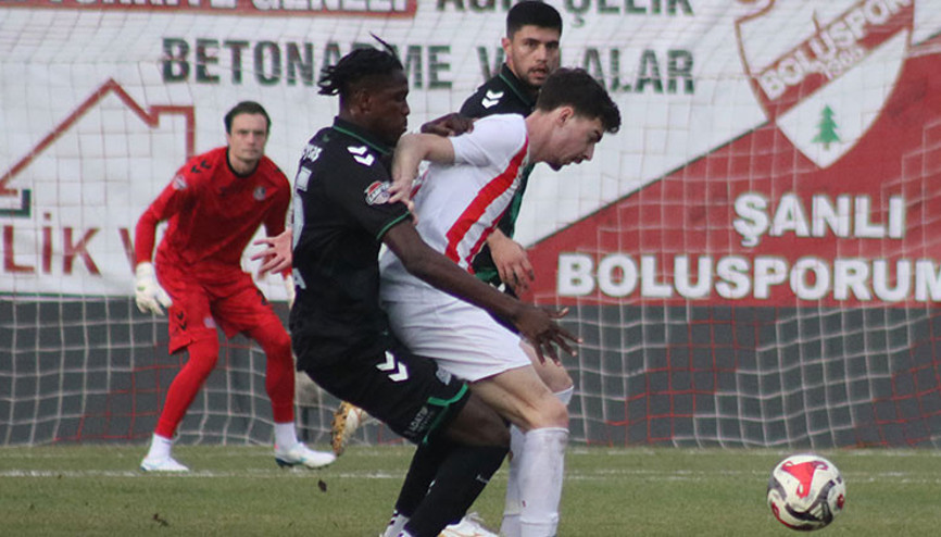 Boluspor, Sakaryasporu 2 golle geçti