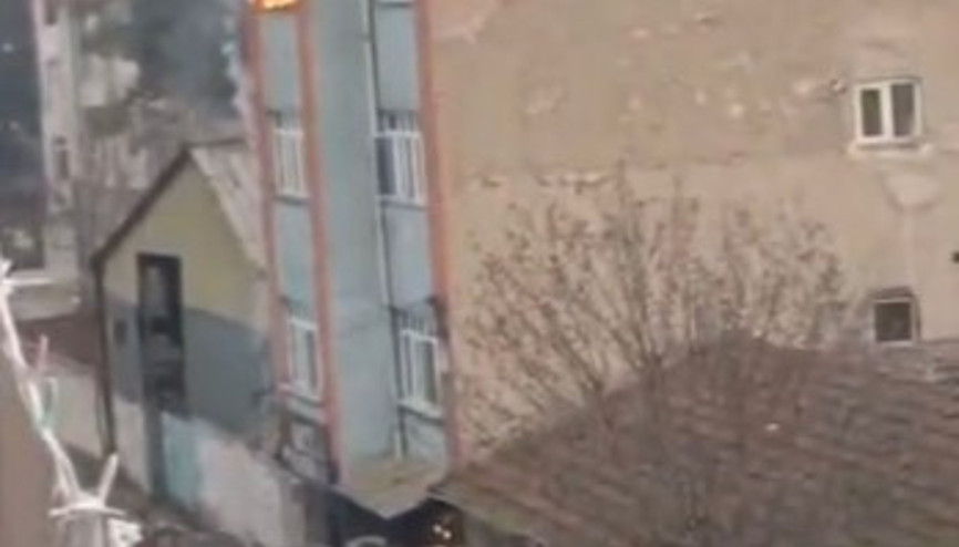 Karabükte ev yangını
