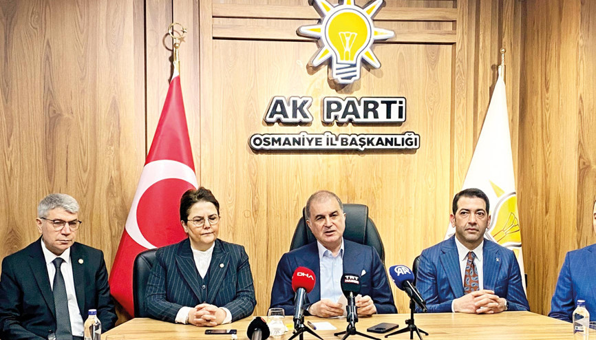 Çelik: AK Parti deprem bölgesinde