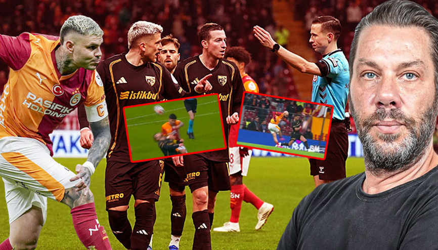 Galatasarayın Kayserispor maçındaki hakem kararlarını Fırat Aydınus değerlendirdi: Penaltılar doğruydu
