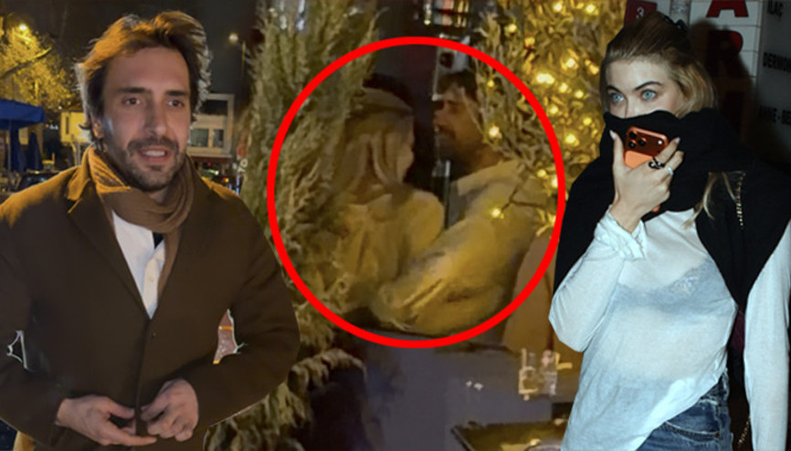 Ünlü oyuncu Ulaş Tuna Astepe kız arkadaşıyla Bebekte yakalandı