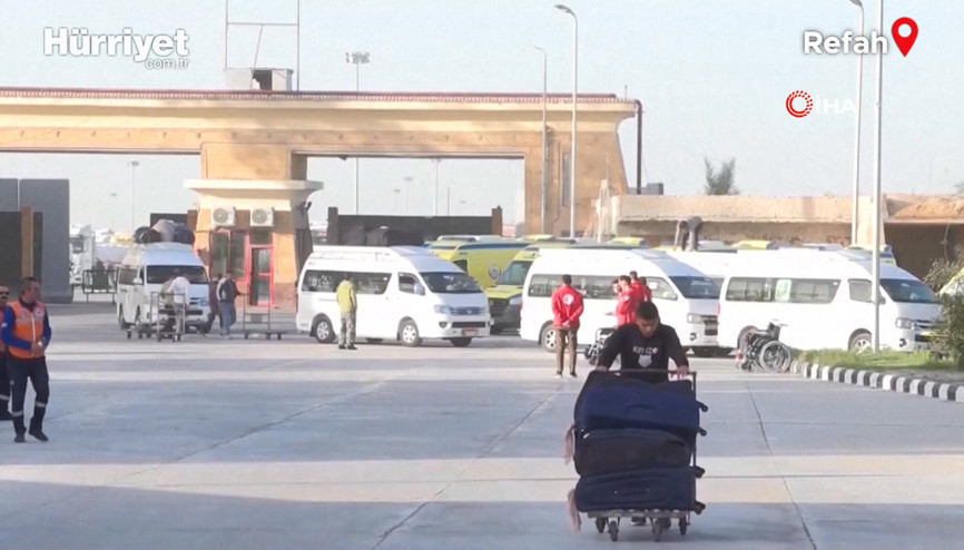 Refah Sınır Kapısı açıldı