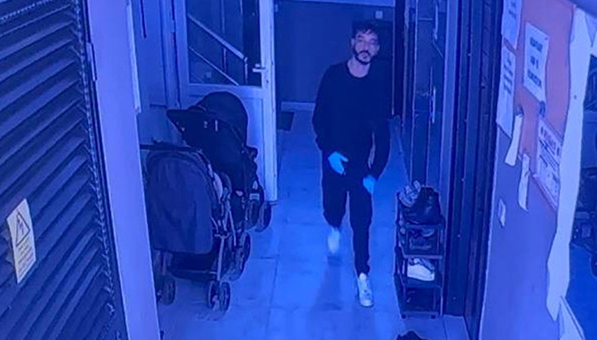 Gözü dönmüş koca kamerada: 7 aylık hamile eşine kurşun yağdırıp kaçtı
