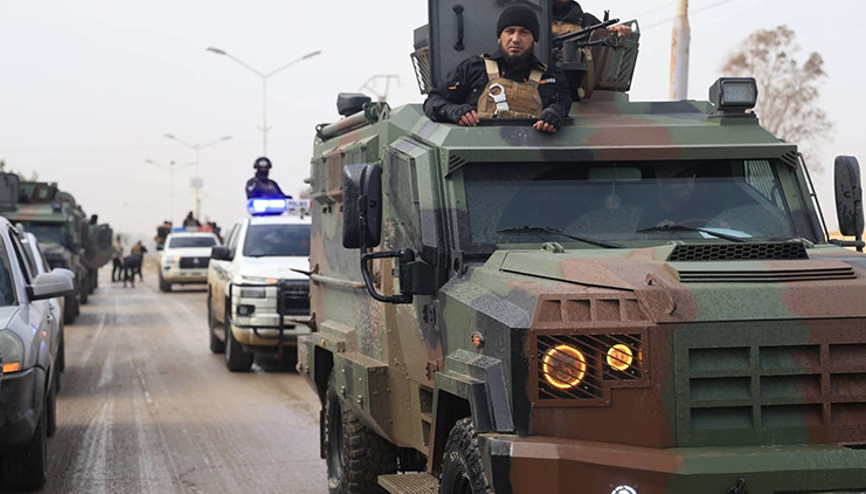 Suriye ordusu, Kamışlıya girmeye başladı