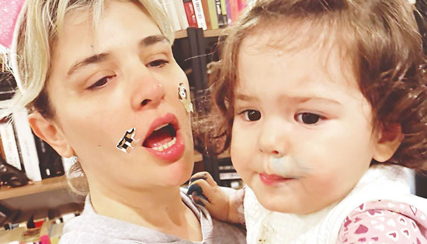 Gonca Vuslateriden kızı Asya ile paylaşım