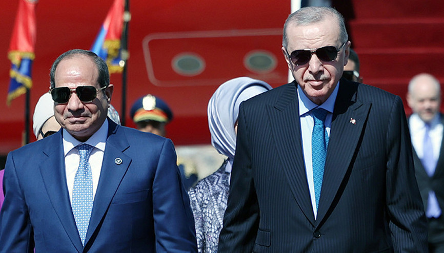 Mısır Cumhurbaşkanı Sisi ile ortak basın toplantısı düzenleyen Cumhurbaşkanı Erdoğan: Ortak gündemimiz Filistin davası