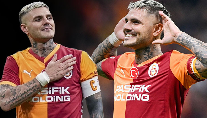 Mauro Icardi, Galatasaray tarihine geçti: Haginin rekorunu kırdı